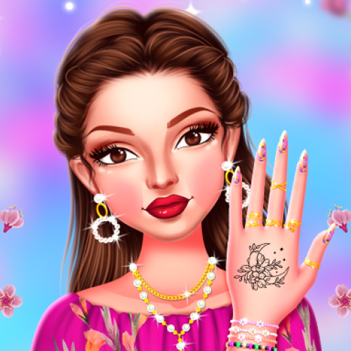 Celebrity Spring Manicure Design