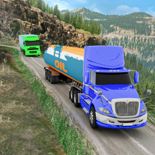 Oil Tanker Transport Truck