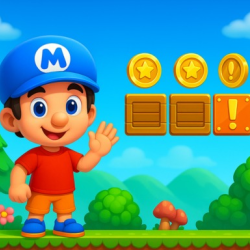 Super Mano  Run Blast and Slash