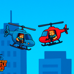 Helicopter Battle Steve 2 Player