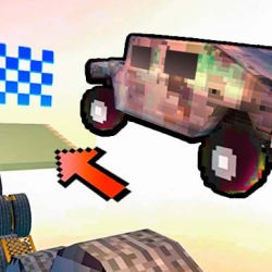 Slippery Descent By Car