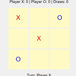 tic tac toe html